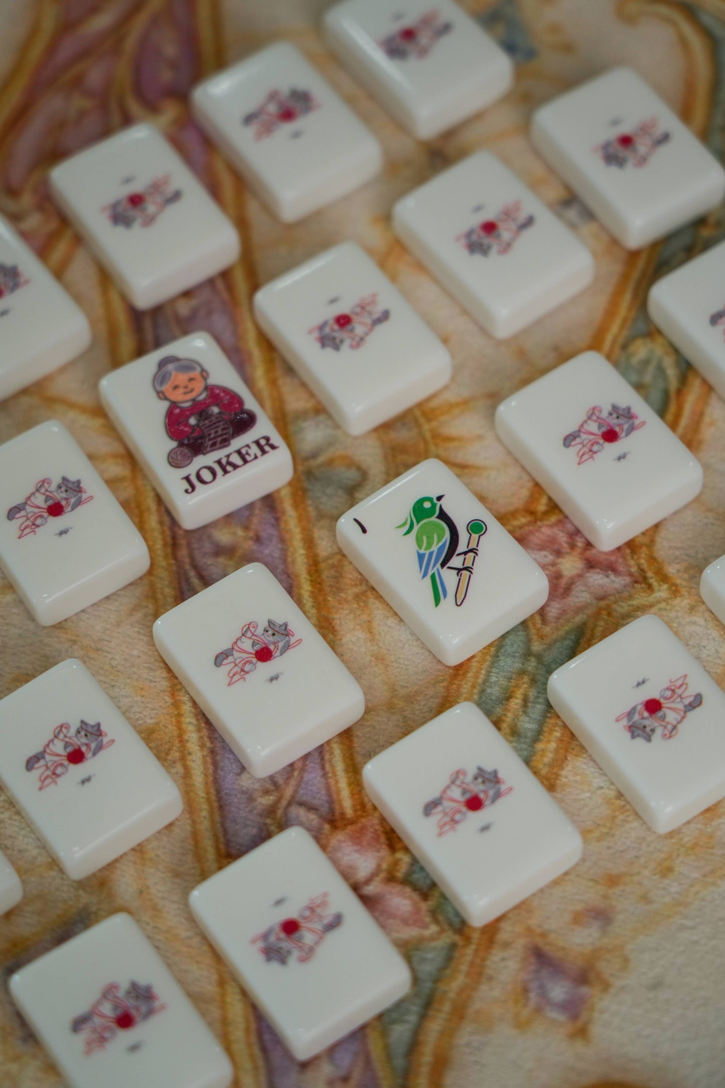 🐾Cozy Nest Cat-Themed Travel Mahjong Set