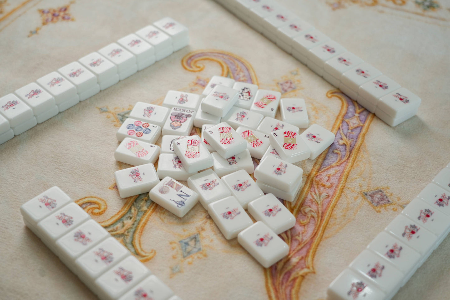 🐾Cozy Nest Cat-Themed Travel Mahjong Set