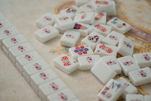 🐾Cozy Nest Cat-Themed Travel Mahjong Set